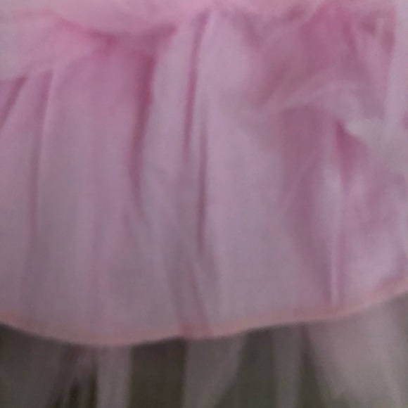 Girl’s Pink & Gold Sequin Tulle Dress, party, pageant, formal - Picture 4 of 4